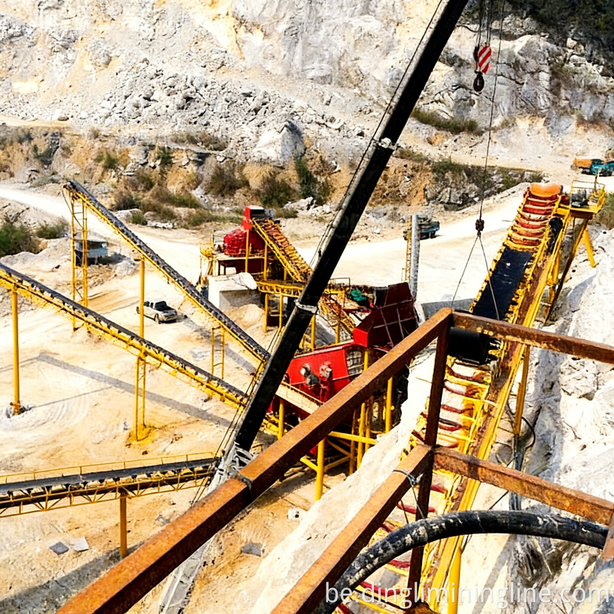 Лінія па вытворчасці будаўнічых агрэгатаў Construction Aggregate Production Line